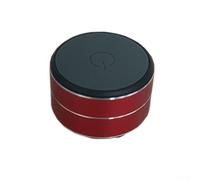 5.3 Bone Conduction Speaker with Strong Suction Base, Portable Design for Hands-Free Use During Sports, Travel, Yoga, and Camping Adventures (Red)