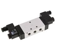 5/3 G1/4'' Center Closed Solenoid Valve 12V DC 3-10bar/42-140psi Airtec