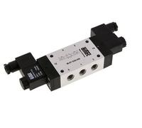 5/3 G1/4'' Center Closed Solenoid Valve 12V DC 3-8bar/42-112psi Airtec