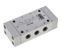 5/3 G1/4'' Exhaust Center Air Pilot Valve 0-8bar/0-112psi Airtec