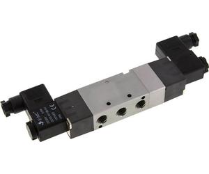 5/3 G1/4'' Exhaust Center Solenoid Valve 12V DC 1.5-8bar/21.0-112psi E.MC