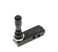 5/3 G1/8'' Exhaust Center Hand Lever Valve 0-8bar/0-112psi E.MC