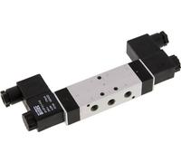 5/3 G1/8'' Exhaust Center Solenoid Valve 24V DC 3-10bar/42-140psi Airtec