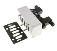 5/3 ISO 5599-3 Exhaust Center Solenoid Valve 24V DC 3-10bar/42-140psi Airtec