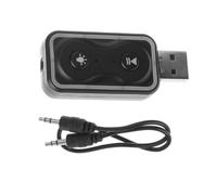 5.3 Plastic Wireless Audio Adapter 2 in 1 Transmitter and Receiver | USB C, Enhanced Wireless Signal, Built-in Antenna, Long-distance Transmission, Real-time Audio
