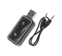 5.3 Plastic Wireless Audio Adapter USB Wireless Transmitter | Real Time Audio, Built in Antenna, Long Distance Transmission, Supports Multiple Devices, Phone Charger Car Adapter