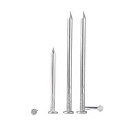 5-300pcs 304 Stainless Steel Cement/Carpentry Walls Concrete Elongated Round Nails M1.6 M2 .2 .5 M3 .3 M4 M5 M6(30pcs M3.0X63)