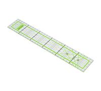 5 * 30cm Acrylic Quilters' Ruler, Clear Sewing Ruler DIY Quilting Tool, High Transparent Tailor Dressmaker Tool with Double Colour Grid Lines, Ideal for Quilting, Patchwork, Measuring & Cutting