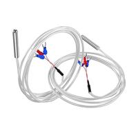 5 * 30mm Probe Type Stainless Steel PT100 Temperature Sensor Thermocouple With 3 Wire Cable 1Pcs(PT100 Type 3.0m)