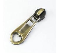 5-30Pcs 5# Zipper Closure Sliders for Nylon Zippers Tape Bag Shoes Zips Pull Head Sewing Luggage Clothes Repair for Purse, Clothes, Jeans, Luggage(Brass02,5PCS_FORNYLON-NO5)