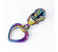 5-30Pcs 5# Zipper Closure Sliders for Nylon Zippers Tape Bag Shoes Zips Pull Head Sewing Luggage Clothes Repair(Colored02,30Pcs)