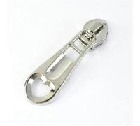 5-30Pcs 5# Zipper Closure Sliders for Nylon Zippers Tape Bag Shoes Zips Pull Head Sewing Luggage Clothes Repair(Silver04,30Pcs)