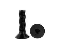 5-30pcs M3/M4/M5/M6/M8 12.9 Grade High-strength Carbon Steel Countersunk Head Hexagon Socket Screws, M3x30mm(20pcs)