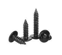 5-30pcs M3/M4/M5/M6 Stainless Steel Cross Recessed Large Flat Head Self-tapping Screws, M5x30mm(10pcs)
