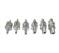 5/32" One Way Line Check Valve Non Return Aluminium Black 1/8" 4mm,1/4" 6mm,5/16" 8mm,3/8" 10mm(12mm)