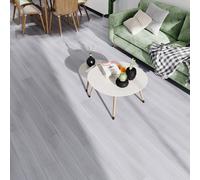 (#5) 36Pcs 5m² Rustic Wood Grain Self-adhesive Flooring