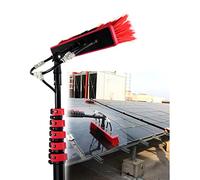 5.4m Solar Panel Cleaning Brush Kit with HoseHighEfficiency Tools for Residential & Commercial UsePerfect for Photovoltaic Maintenance