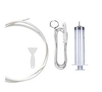 5/4pcs Refrigerator Drain Clean Brush Wash Brush Suction Dredge Drain Hose Hole Kit Fridg Y3Z1 Tool Cleaner Stick Fridge Syringe