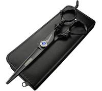 5.5/6/7.5/7/8-inch Professional Hair Clippers, Japanese 440C Jewelry Scissors (6-in Cutting Scissors)