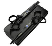 5.5/6/7.5/7/8-inch Professional Hair Clippers, Japanese 440C Jewelry Scissors (6 inches -2pc-A)