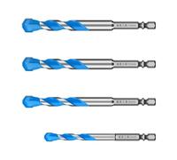 5/5/6/8/10/12mm High Hardness Eccentric Drill Precisions Drilling Glass Cement Metal Ceramic Punching Rock Drills Bit Concrete Drill Bit