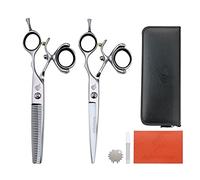 5.5/6" Japanese Hair Scissors Salon Hairdressing Scissors Barber Razor Rotating Thumb Shears Swivel Thumb Scissor Rotary Haircut (Size : 5.5 INCH)