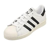 (5.5) adidas Superstar 82 Mens Classic Trainers in White Black