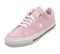 (5.5) Converse One Star Pro Ox Unisex Fashion Trainers in Pink White
