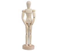 5.5 Inch Artists Wooden Manikin - Moveable Adjustable Limbs Human Mannequin