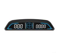 5.5 Inch Gps Hud Speedometer For Car With Automatic Light Sensor And Fatigue Driving Reminder Compatible With Most Vehicle Models Black