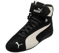 Puma Speedcat Mid Unisex Fashion Trainers in Black White - 5.5 UK
