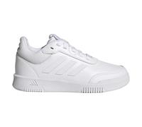(5.5 UK, White) Adidas Boys Tensaur 3 Leather Trainers