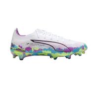 (5.5 UK, White/Apple) Puma Unisex Adult Ultra 6 Ultimate Brilliance Firm Ground Football Boots