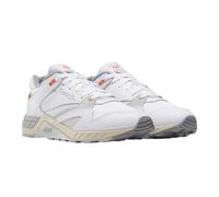 (5.5 UK, White/Grey) Reebok Womens/Ladies 4000 Leather Trainers