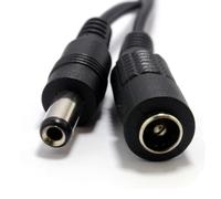 5.5 x 2.1mm DC Power Plug to Socket CCTV Extension Lead Cable 1.5m