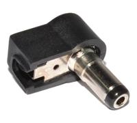 kenable 5.5 x 2.1mm Right Angle DC Power Solder Plug End For Power Cables