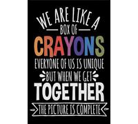 5.5"X 8" Aimqurt We Are Like A Box Of Crayons Back To School Tin Sign Motivational Inspirational Metal Wall Art Iron Painting For Teacher Classroom Decor Poster Gifts