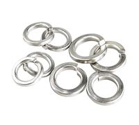 5-50pcs M1.6 M2.5 M3 M4 M5 M6 M8 M10 M12 M16 M24 M27 M30 Spring Split Lock Washer Elastic Gasket