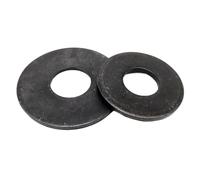 5-50Pcs M2-M30 Black Carbon Steel Grade 8.8 Steel Extra Large Size Big Wide Flat Washer Ultra-Thin Gasket(M18x34x3-5Pcs)