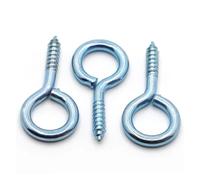 5~50PCS Sheep Eye Nail Self-tapping Screw Iron Question Mark Hardware Hook Ring 0 1 2 3 4 5 6 8 10 12 14(No.12 5pcs)