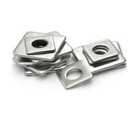5-50pcs Stainless Steel Washers Square Plate M3 M4 M5 M6 M8 M10 M12 M14 M16 M20 Flat Pad Spacer Gasket Square Washers(M14x40x2mm (10pcs))
