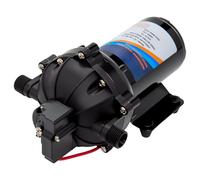 5.5GPM 12 Volt Sprayer Pump, Soft Wash Pump, 60PSI, 10 Amps, Chemical and Corrosion Resistant, Compatible with Roundup, Pressure Switch and Self-Priming for Agricultural Spraying, Soft Wash System