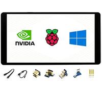 5.5inch HDMI AMOLED Display 1080x1920 Resolution Capacitive Touch Screen | for Raspberry Pi 5/4B/3B+/3B/Zero/Zero W and Jetson Nano,PC,Multi Systems, with Toughened Glass Cover 6H Hardness