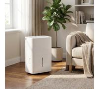 5.5L Humidifier for Bedroom, Air Humidifier with Visual Built in Tank & Spill Proof Cover, 20L/Day Humidifiers with Digital Display, Timer & Auto Defrost, 35pt Oil Diffuser for Large Room Up to 278m²