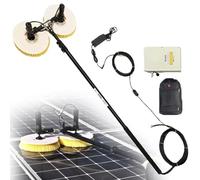 5.5m Rotating Brush Solar Panel Cleaning, Mains Power/Lithium Battery/Dual Power Supply Cleaning Equipment, Cleaning Tools W/Brushless Motor, for Caravan Truck Washing,5.5m-LithiumBattery