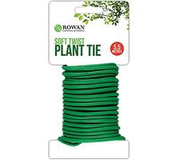 5.5m Soft Plant Support Tie Reusable Weatherproof Long Thick Garden Twist Wire | Reduces Damage To Plants & Stems