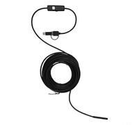 5.5mm Camera for, HD Borescope Inspection Camera with 6 LED Lights, IP67 Waterproof Sewer Pipe Drain Viewer for Auto Repair, 3 in 1 For(A-10M)