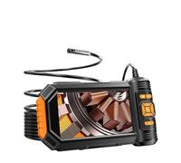 5.5mm Lens LCD Endoscope Camera 5" IPS Screen Inspection IP67 Waterproof With 8 LED Lights For Automotive HVAC Drain(5m,5.5MM Dual Lens)