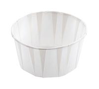 5.5oz (160ml) Paper Pots/ Ramkin Soufflé Cup Dry Waxed *Cased 5000 Jenpak Bulk Pack*
