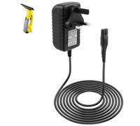 5.5V Charger for Karcher Window Vac Cleaner, 5.5V 600ma Replacement Power Cable for Karcher Window Cleaner Charging Lead for WV2, WV50, WV55, WV60, WV70, WV70 Plus, WV60 Plus Power Supply